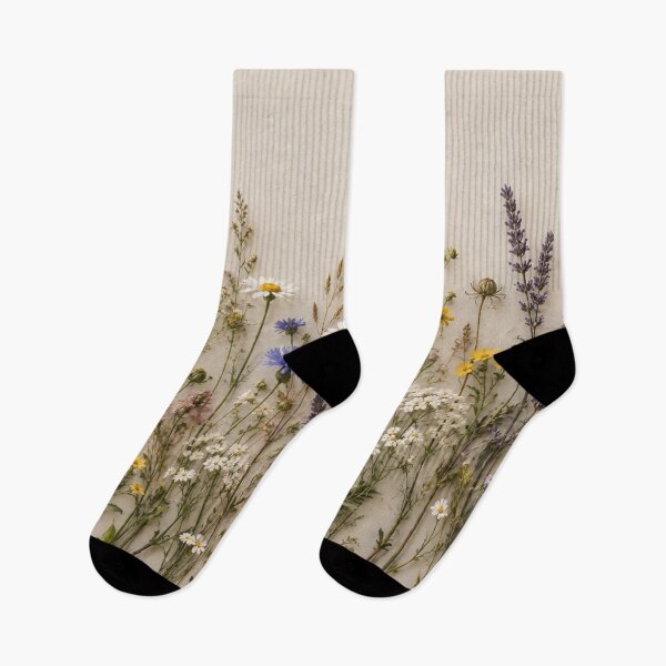 Item preview, Wildflower Meadow 3D Botanical Art – Cottagecore Floral Garden designed and sold by GSizzle1.