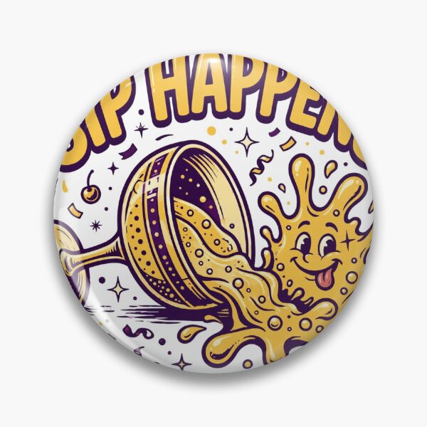 Artikelvorschau, Sip Happens Funny Champagne NYE 2027 T-Shirt entworfen und verkauft von ApparelOutpost.