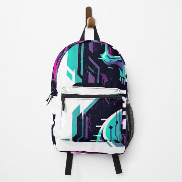 Item preview, Cyberpunk Glitch Skull with Circuit Board - System Error - Neon Techwear Graphic designed and sold by cannsuh.