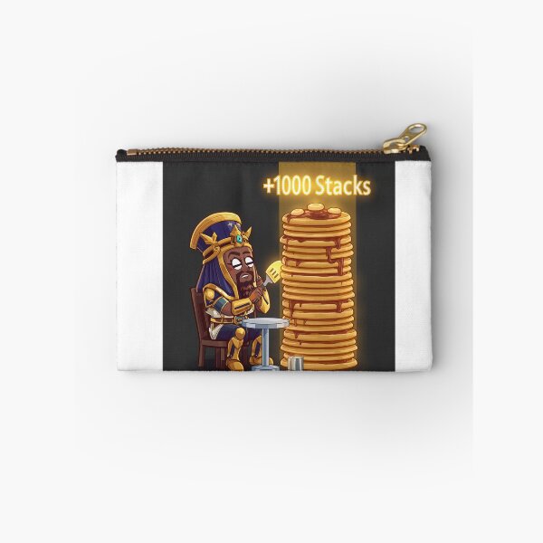 Item preview, Funny Nasus Stacking Pancakes Poster - League of Legends Top Lane Meme Art Print designed and sold by GGDesigns1.