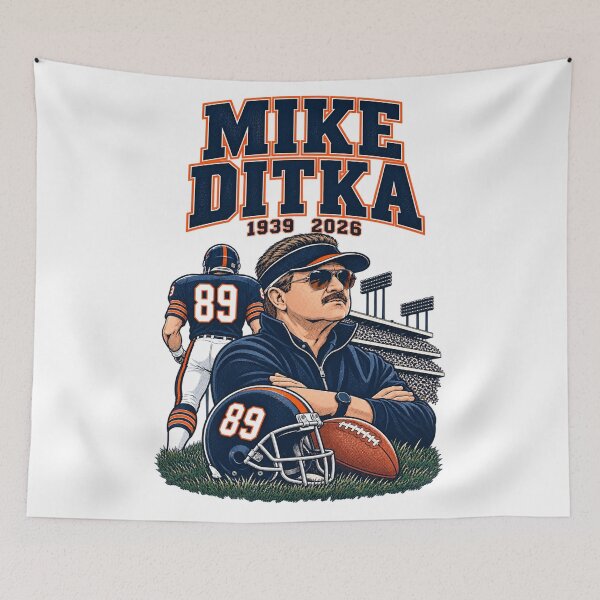 Item preview, Mike Ditka 1939 2026 Visor Helmet Stadium Tribute designed and sold by bootycatclube.