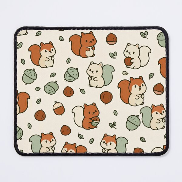Item preview, Squirrels and Hazelnuts designed and sold by ArtfulAdv.