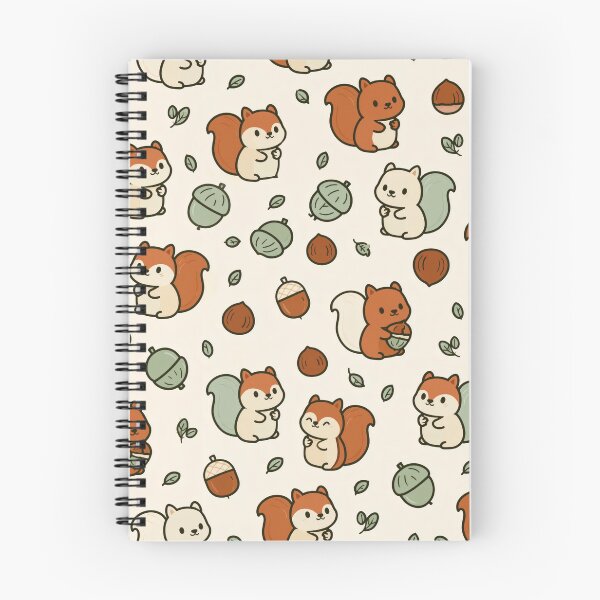 Item preview, Squirrels and Hazelnuts designed and sold by ArtfulAdv.