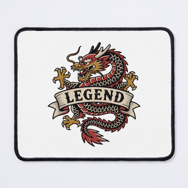 Item preview, Neo-Traditional Eastern Dragon Tattoo Flash - Legend - Vintage Bold Mythological Art designed and sold by cannsuh.