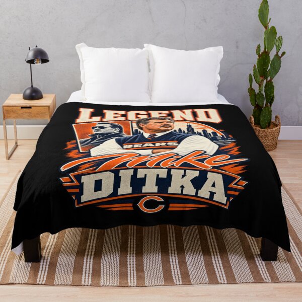 Item preview, Mike Ditka Legend Portrait Dual View Skyline designed and sold by bootycatclube.