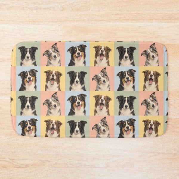 Item preview, I Love Border Collies Portraits designed and sold by pixiedustpaint.