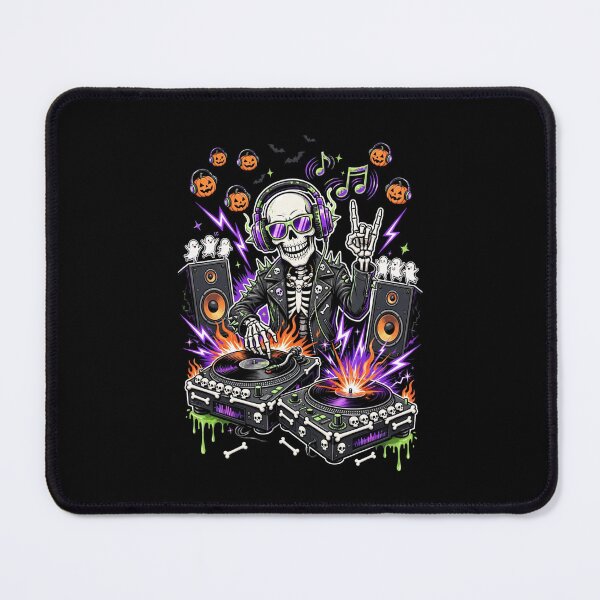 Item preview, DJ Bonecrusher — The Halloween Afterparty - Halloween designed and sold by DibujandoPorfa.