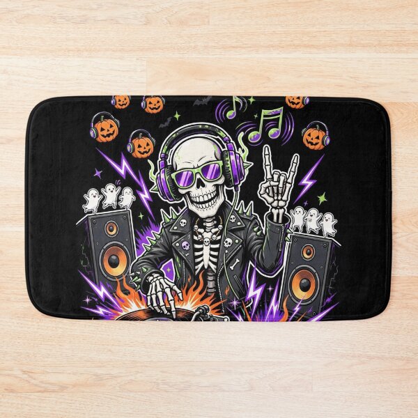 Item preview, DJ Bonecrusher — The Halloween Afterparty - Halloween  designed and sold by DibujandoPorfa.