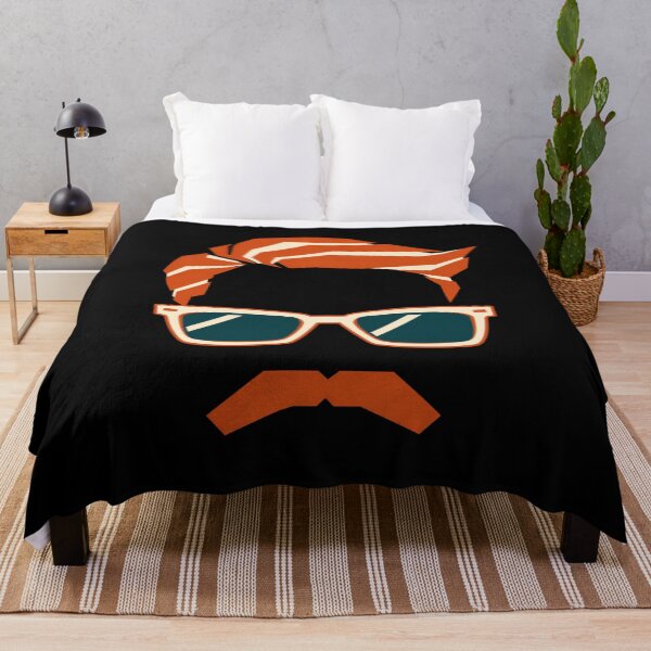 Item preview, Mike Ditka Stylized Head Sunglasses Mustache Icon designed and sold by bootycatclube.