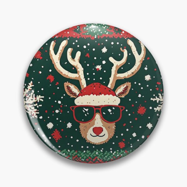 Item preview,  Retro Christmas Reindeer Sunglasses Art designed and sold by AWADHESH  CHAURASIA.