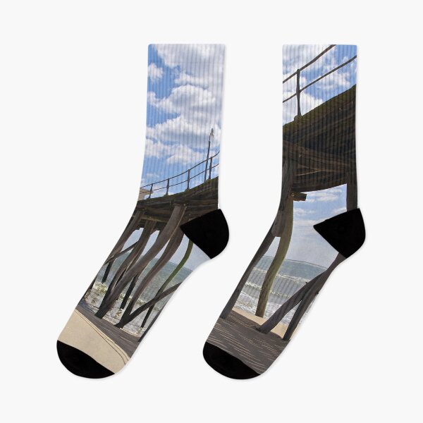 Item preview, Belmar Beach Fishing Pier designed and sold by Camera In Hand by Joel.