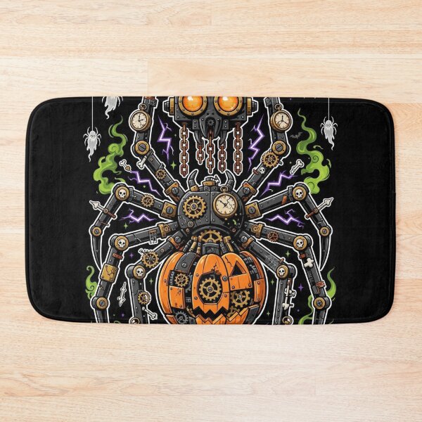 Item preview, The Clockwork Spider — Eight Legs of Doom - Halloween  designed and sold by DibujandoPorfa.