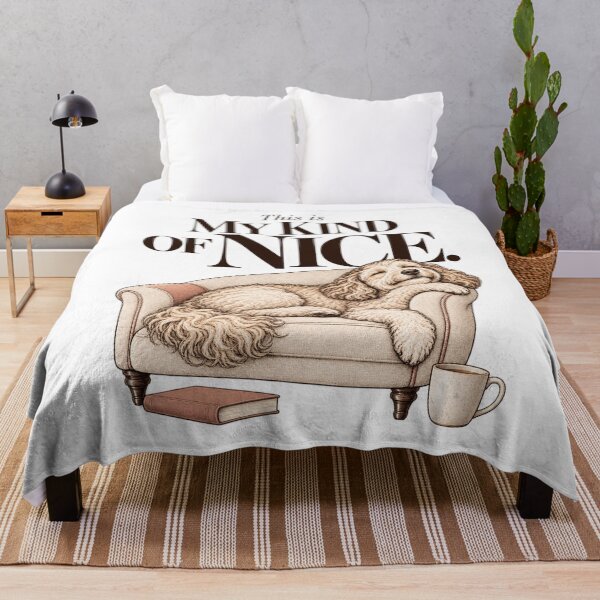 Artikelvorschau, This Is My Kind of Nice – Cozy Doodle Dog Lifestyle entworfen und verkauft von THE DOODLE CLUB.