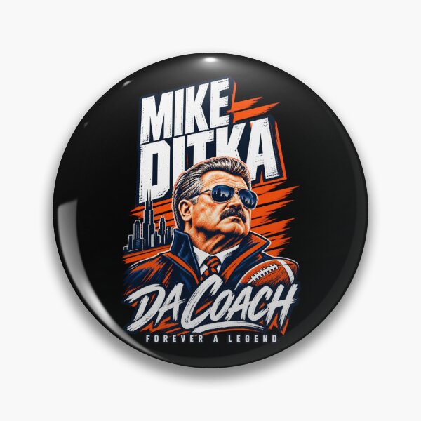Item preview, Mike Ditka Da Coach Forever a Legend Portrait designed and sold by bootycatclube.