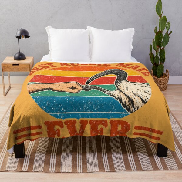 Item preview, Best Aussie Mate Ever Retro Ibis Fistbump designed and sold by Yellowriversss.