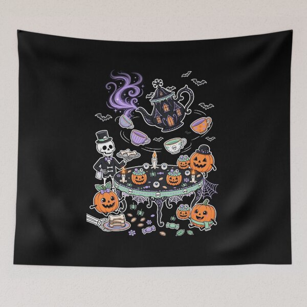 Item preview, Tea with the Dead — A Very Haunted Afternoon - Halloween  designed and sold by DibujandoPorfa.