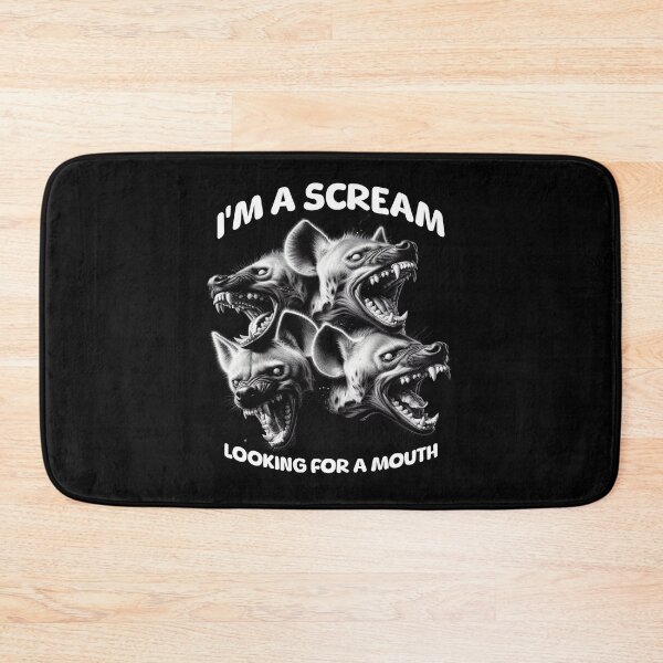 Item preview, I'm a Scream Looking for a Mouth designed and sold by Shy Fractal Designs.