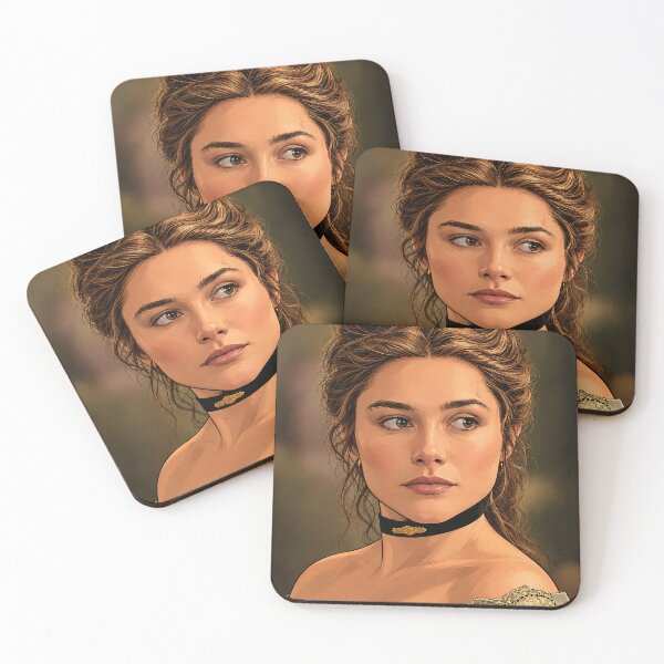 Item preview, Florence Pugh in East of Eden - fan art designed and sold by PopCultureAndStuff.
