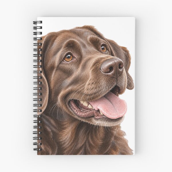Item preview, Chocolate Labrador Portrait – Playful, Loyal & Loving Dog Art designed and sold by Greenview-Gifts.