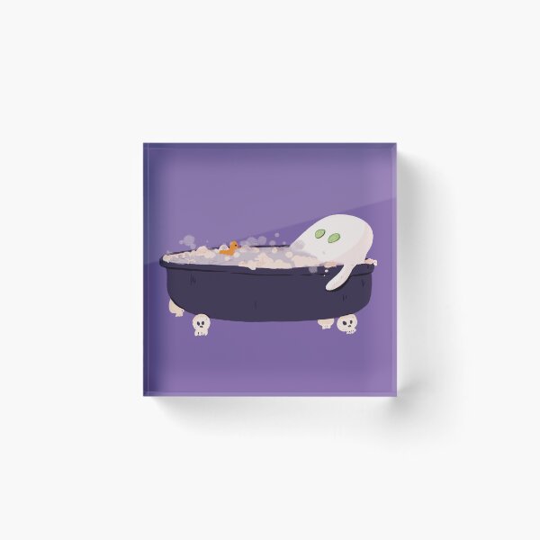 Item preview, Spa Day Ghost designed and sold by Morinically.