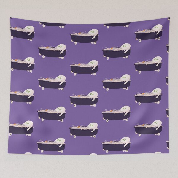 Item preview, Spa Day Ghost designed and sold by Morinically.