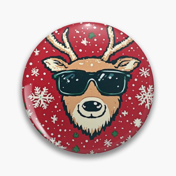 Item preview, Cool Reindeer Retro Winter Art designed and sold by AWADHESH  CHAURASIA.