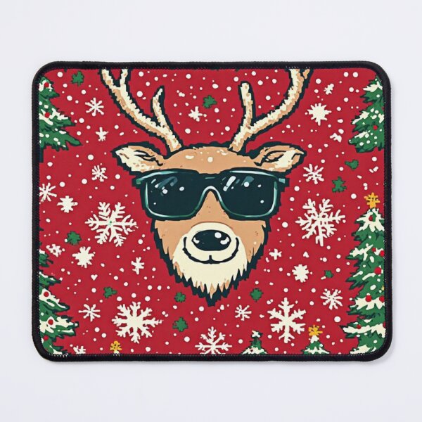 Item preview, Cool Reindeer Retro Winter Art designed and sold by AWADHESH  CHAURASIA.