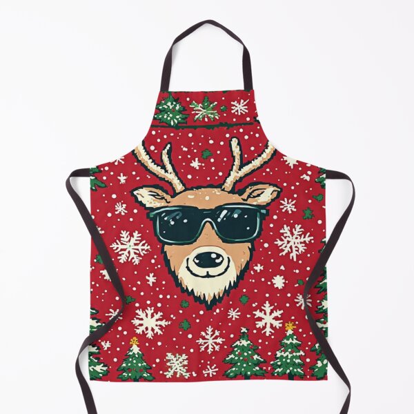Item preview, Cool Reindeer Retro Winter Art designed and sold by AWADHESH CHAURASIA.