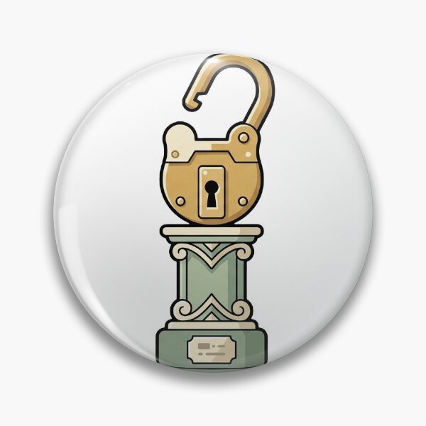 Item preview, Trophy Lock Mount - Locksport Collector Display Art designed and sold by Node & Switch.