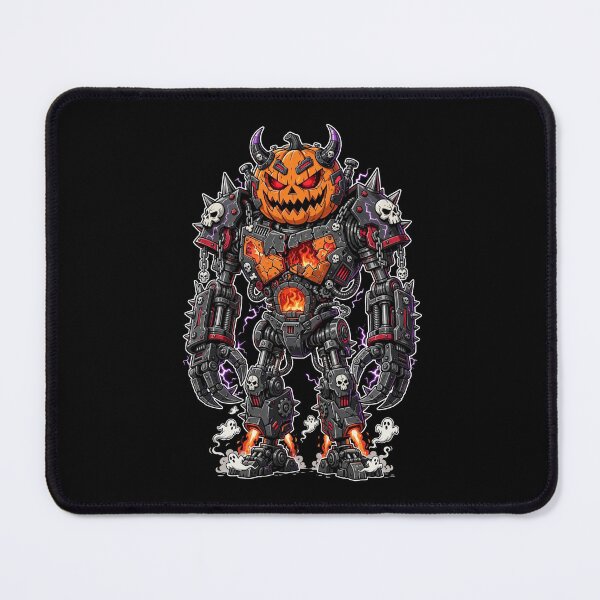 Item preview, Jack-O'-Mech — The Mechanical Nightmare - Halloween designed and sold by DibujandoPorfa.