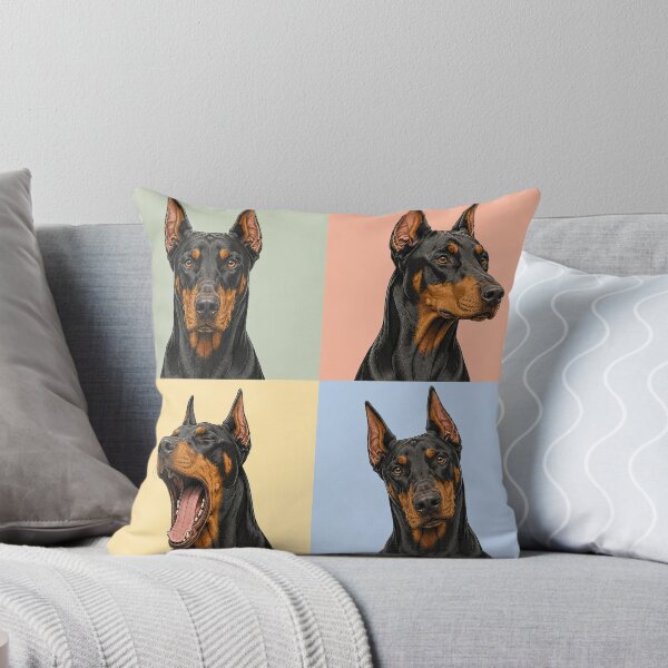 Item preview, Doberman Pinscher Expressions Portrait designed and sold by pixiedustpaint.