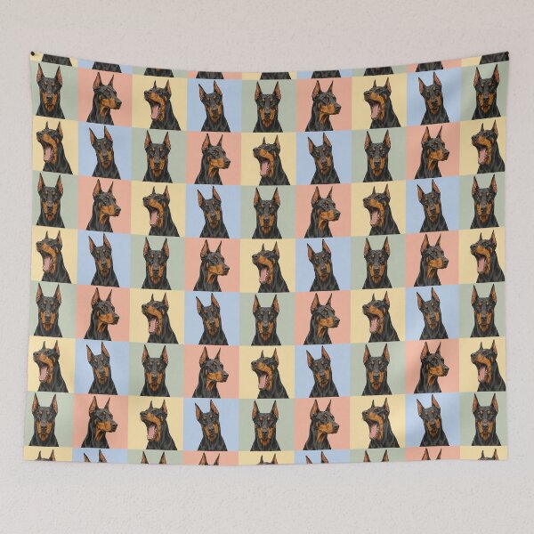 Item preview, Doberman Pinscher Expressions Portrait designed and sold by pixiedustpaint.