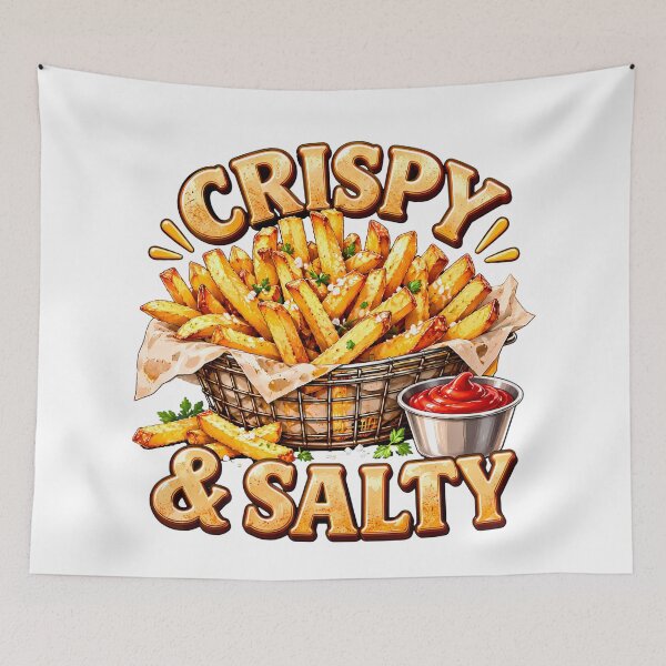 Item preview, Crispy and Salty French fries for fast food lover designed and sold by Afnan Store.