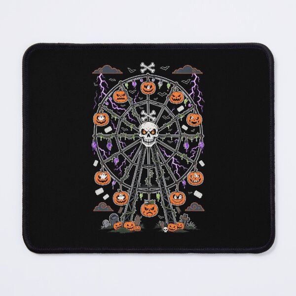 Item preview, The Ferris Wheel of the Forgotten - Halloween designed and sold by DibujandoPorfa.
