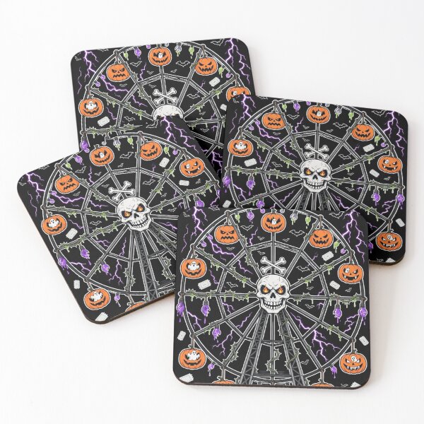 Item preview,  The Ferris Wheel of the Forgotten - Halloween  designed and sold by DibujandoPorfa.