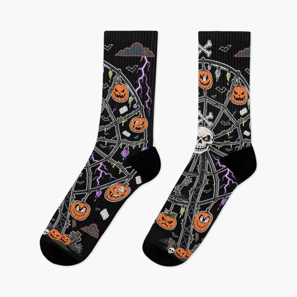 Item preview,  The Ferris Wheel of the Forgotten - Halloween  designed and sold by DibujandoPorfa.