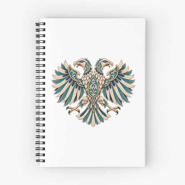 Item preview, Seljuk Double-Headed Eagle — Anatolian Heritage Emblem designed and sold by Larkfound Studio.