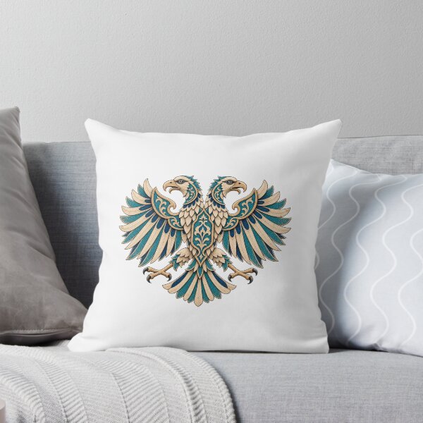 Artikelvorschau, Seldschukischer Doppeladler – Anatolisches Kulturerbe-Emblem entworfen und verkauft von Larkfound Studio.