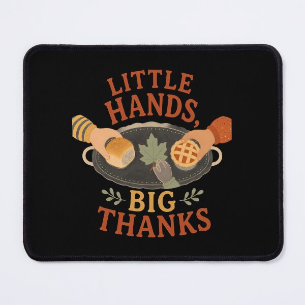 Item preview, Little Hands Big Thanks Cute Kids Autumn designed and sold by KristenosNehk.