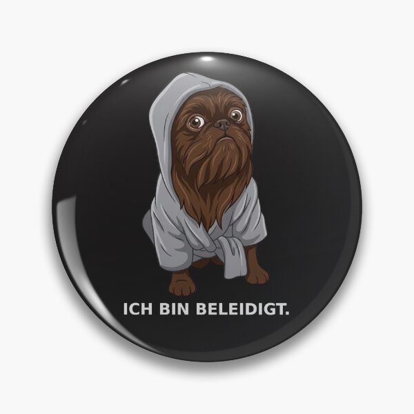 Item preview, Pug – I'm offended – White lettering designed and sold by LKühlArt.