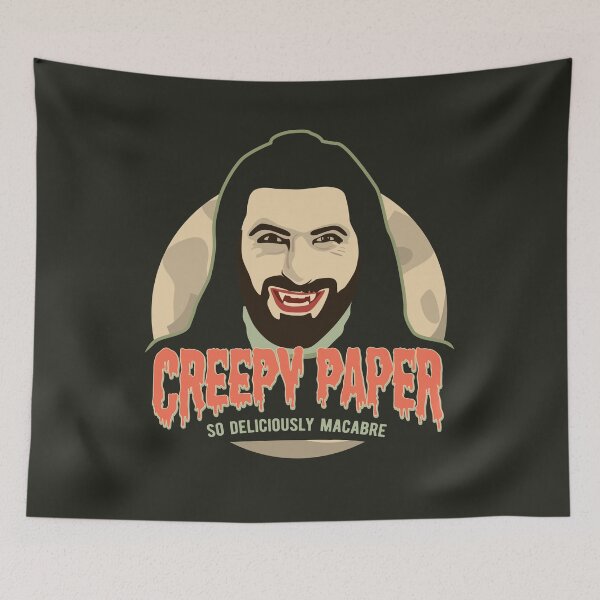 Item preview, Creepy Paper | Nandor | Funny quote designed and sold by MamSelle.