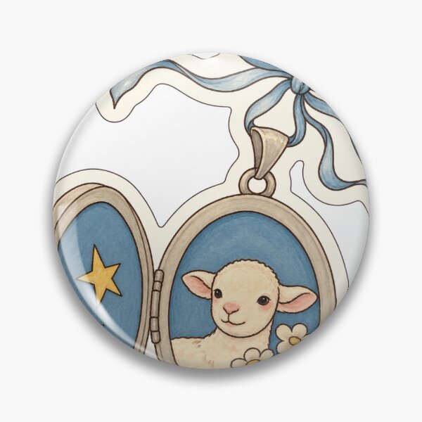 Item preview, Lamb Locket  designed and sold by Jadedoodle.
