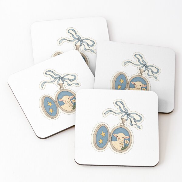 Item preview, Lamb Locket  designed and sold by Jadedoodle.