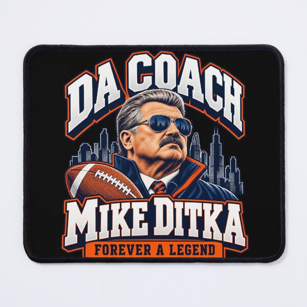 Item preview, Mike Ditka Da Coach Forever a Legend Skyline designed and sold by bootycatclube.