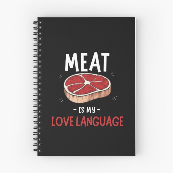 Item preview, Meat is my Love Language designed and sold by CarnivoreGifts.