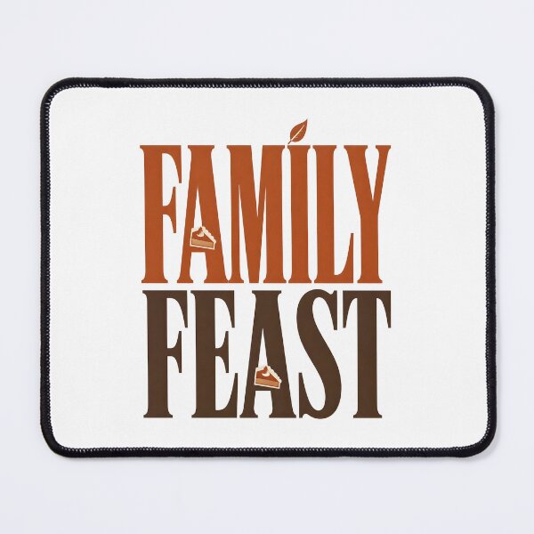 Item preview, Family Feast Bold Autumn Typography designed and sold by KristenosNehk.