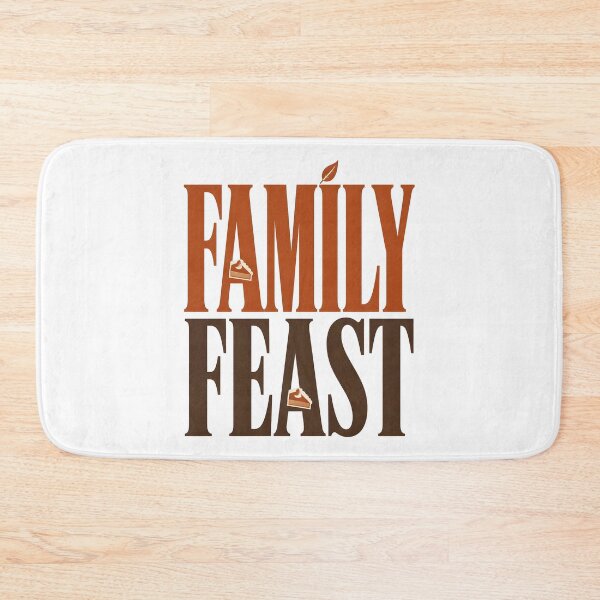 Item preview, Family Feast Bold Autumn Typography designed and sold by KristenosNehk.