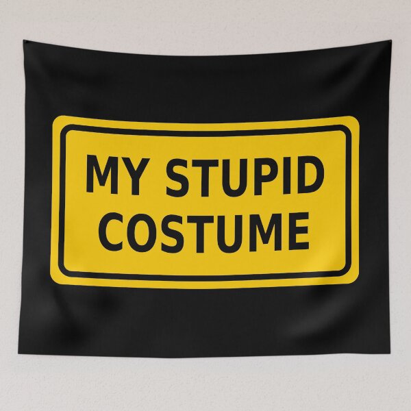 Item preview, My Stupid Costume Label designed and sold by Karate Octopus.