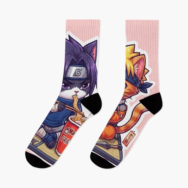 Item preview, Maruchan Ramen Break Anime Ninja Cats Instant Noodles Graphic Art designed and sold by CuteKats.