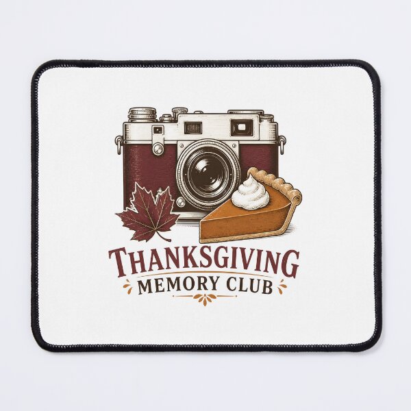 Item preview, Thanksgiving Memory Club Vintage Camera Badge designed and sold by KristenosNehk.